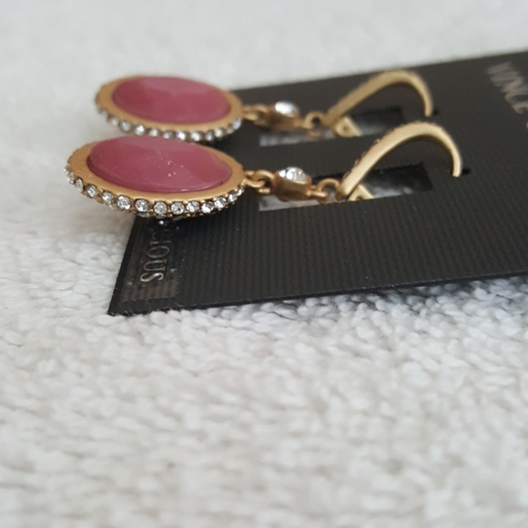 New Vince Camuto Oval Drop Earrings - Picture 3 of 6